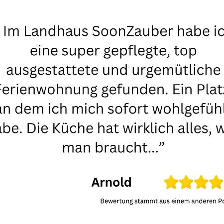 Soonzauber - Ruhe, Komfort, Urlaub Ferienhaus Munchwald